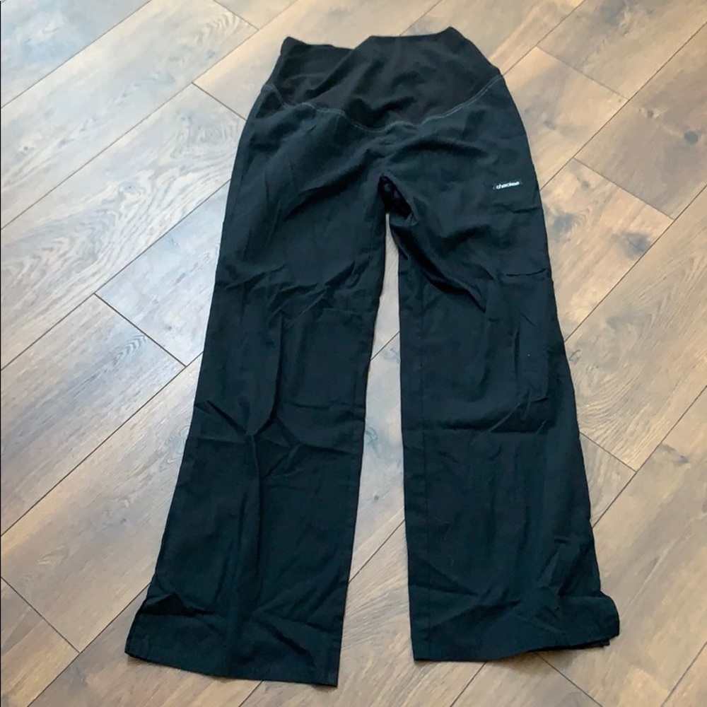 Cherokee maternity scrub pants black size XS